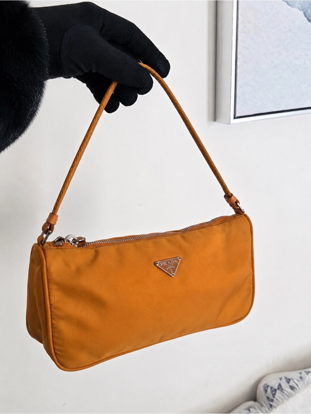 Prada Re-Edition 2002 Cloth Handbag.